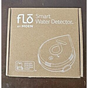 Moen Flo Smart Water Leak Detector 920-004 Drip/Flood Sensor Alarm Wi-Fi Enabled